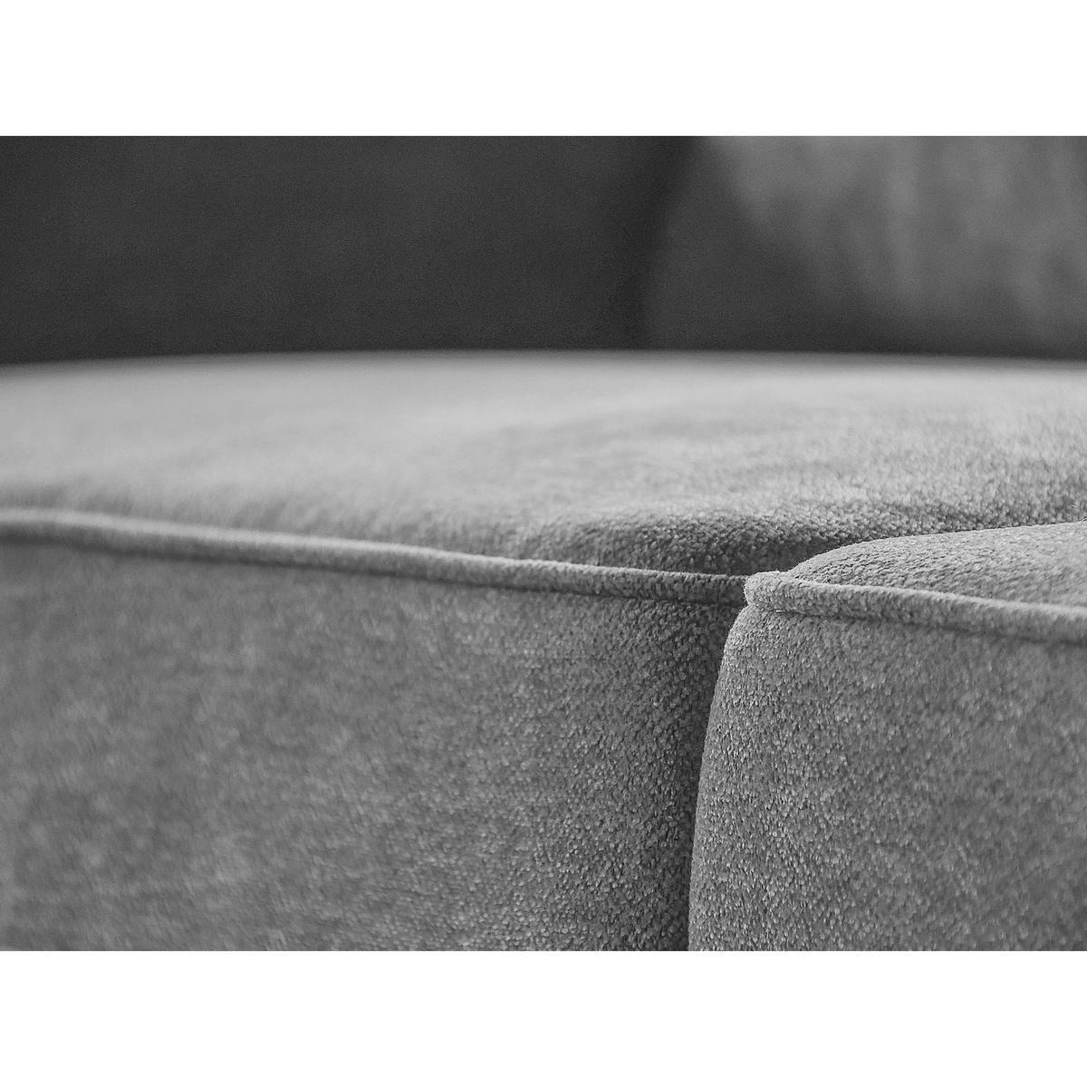 ECKSOFA Parma ohne Schlaffunktion hellgrau links - Hellgrau/Schwarz, Textil (314/224cm) - Beautysofa