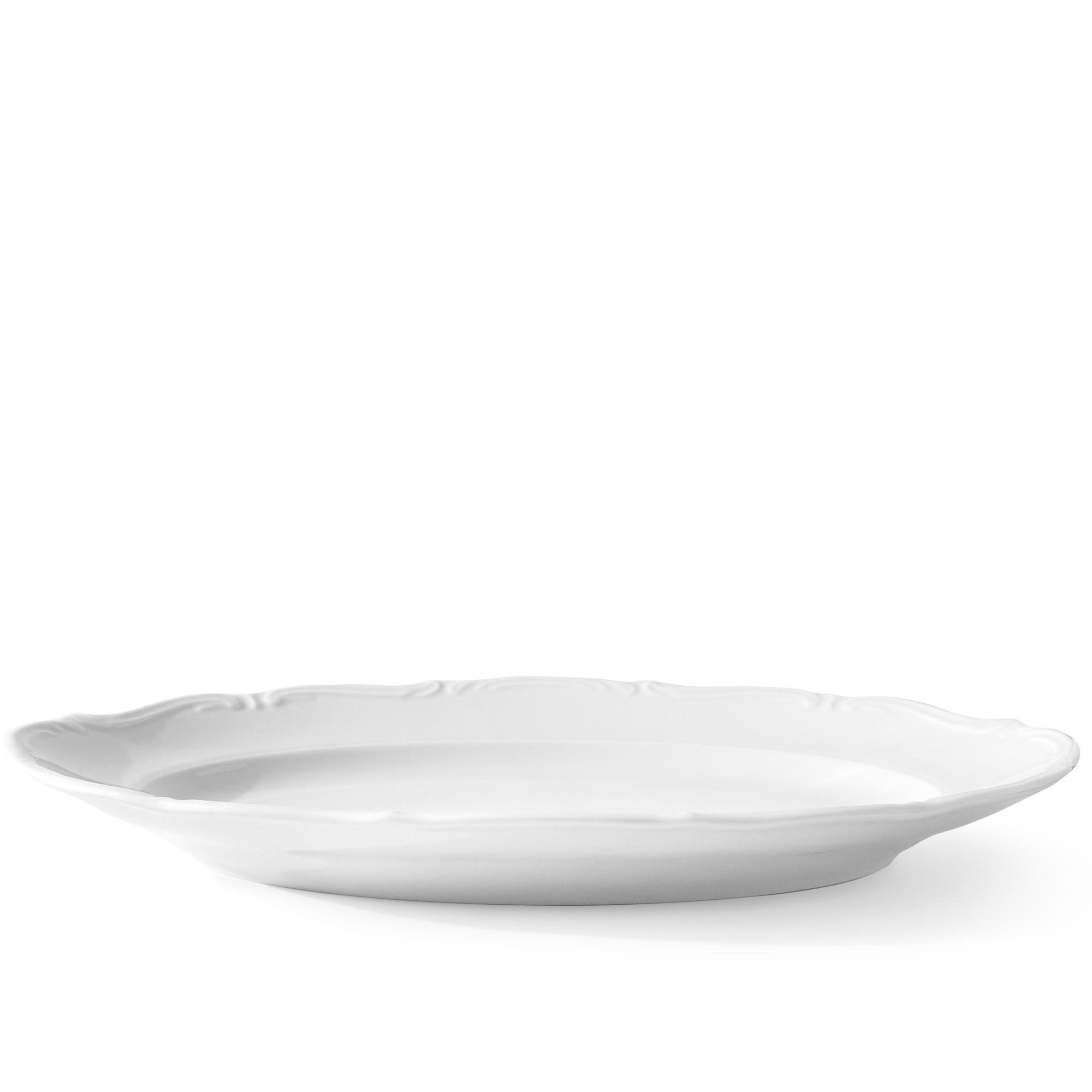 SERVIERPLATTE Chodziez MARIA TERESA - Weiß, Keramik (22/3/22cm) - KONSIMO®
