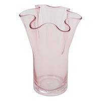 GLASVASE 17/17/23,5 cm - Rosa, Glas (17/23.5cm) - Atmosphera Createur d´interieur