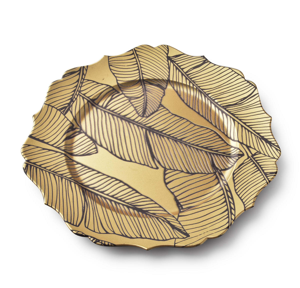 UNTERSETZER Blanche Colours Gold 33/33/2 cm Kunstoff - Goldfarben, Kunststoff (2cm) - Mondex