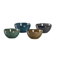 SCHALEN Matera bunt ø 12.0 cm 4er Set - Multicolor, Keramik (12cm) - Leonardo Living