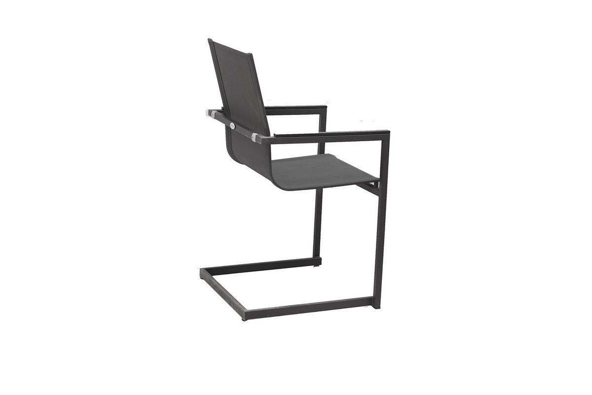 GARTEN-SITZGRUPPE Hauke 9-teilig Gartenmöbel-Set - Grau, Kunststoff - DELUKE