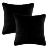 ZIERKISSENHÜLLE DEKOKISSENHÜLLE CUTE 2er Set - Schwarz, Textil (45/45cm) - Esprit
