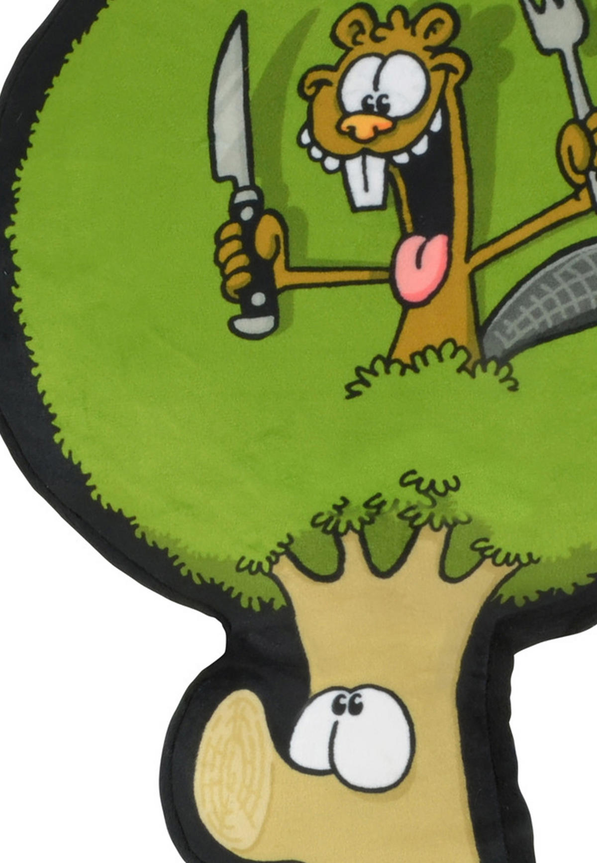 ZIERKISSEN Ralph Ruthe Baum Mehrfarbig 51 x 31 cm - Multicolor, Textil (31/51cm) - United Labels