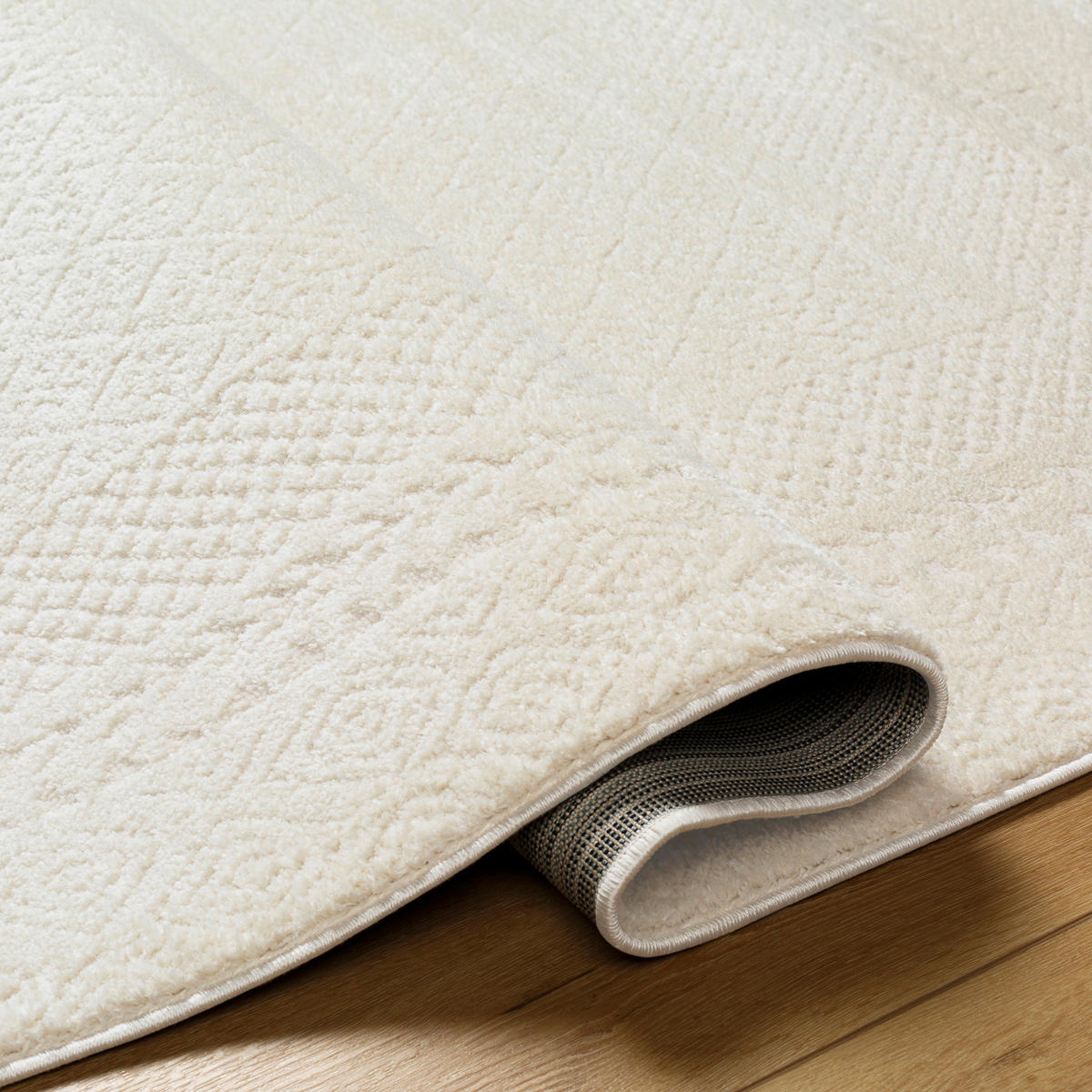 KURZFLORTEPPICH 160/213 cm Weiß - Weiß, Naturmaterialien/Textil (160/213cm) - LIVABLISS