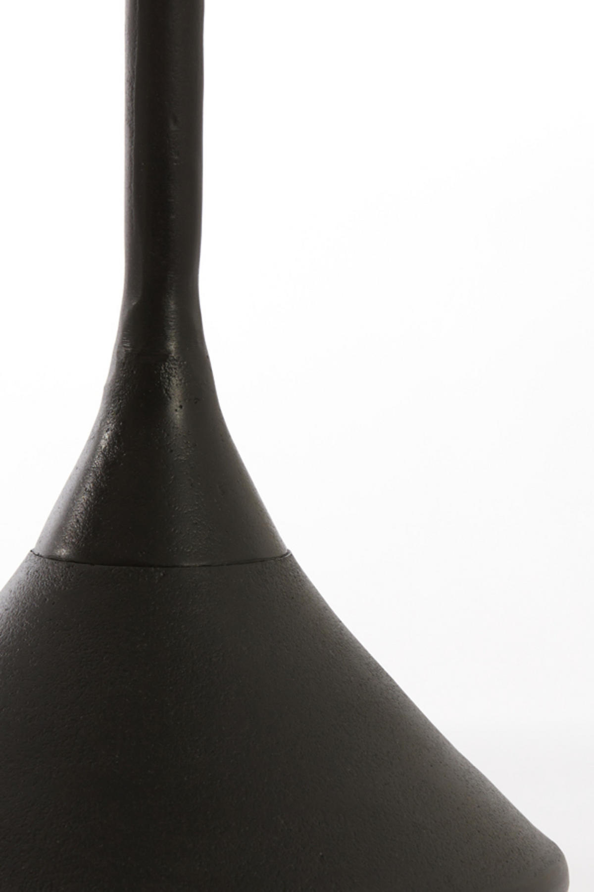 BEISTELLTISCH Dimphy Grau Ø35/56 cm - Grau, Metall (35/35/56cm) - Light & Living