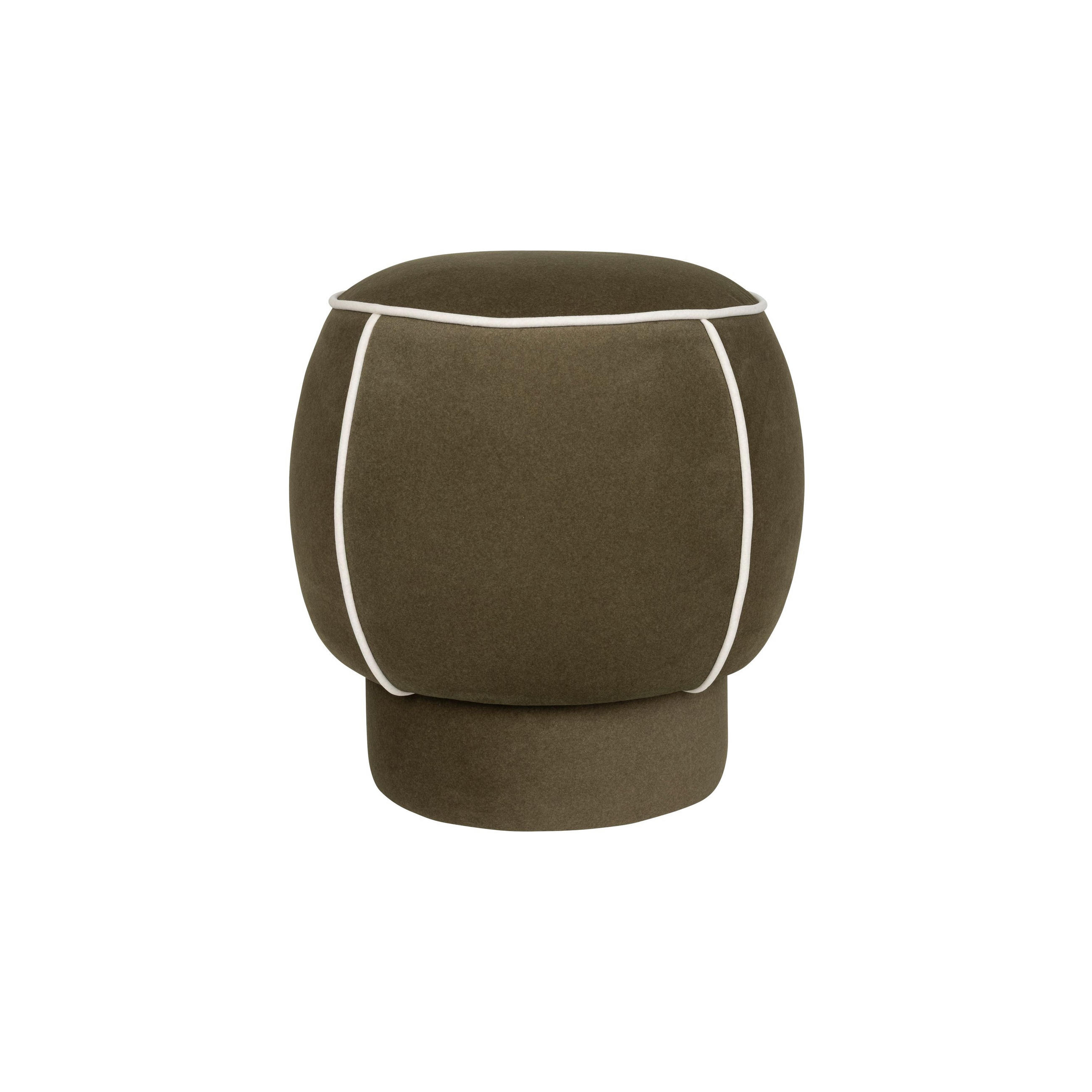 SITZHOCKER Marina Hocker Grün - Grün, Kunststoff (45/48/45cm) - Housecraft Living
