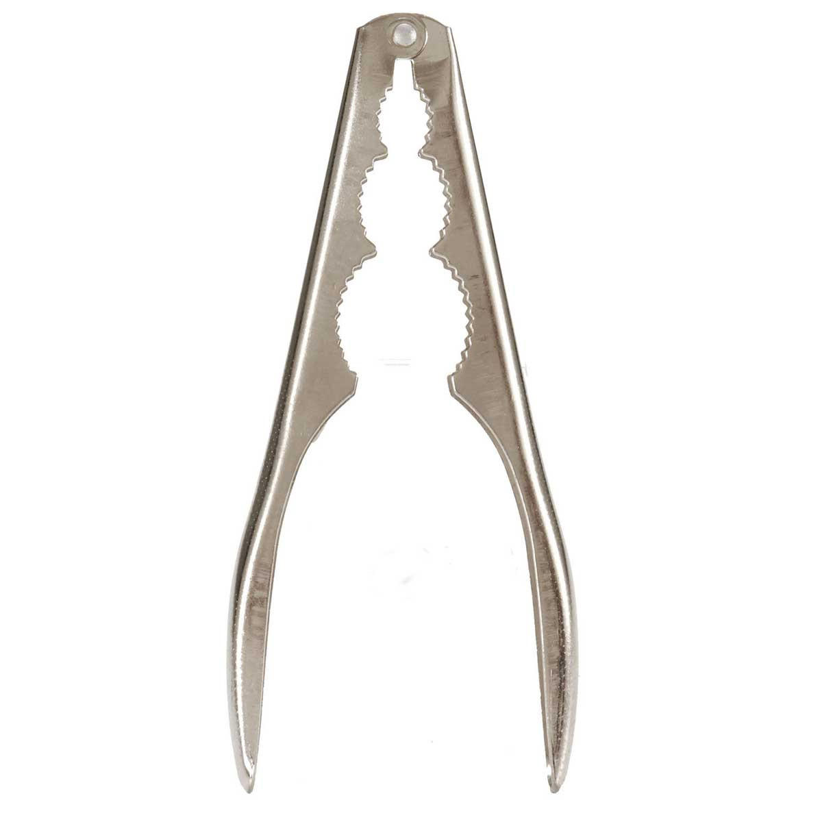NUSSKNACKER Zange - Silberfarben, Metall - Kinvara