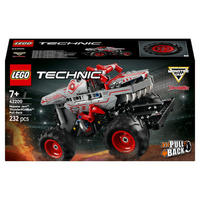 KLEMMBAUSTEINE Monster Jam ThunderROARus Technic - Rot, Kunststoff (9/14/26cm) - Lego