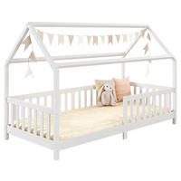 HAUSBETT NINA 90X200 CM - Weiß, Holz (96/135/206cm) - IDIMEX
