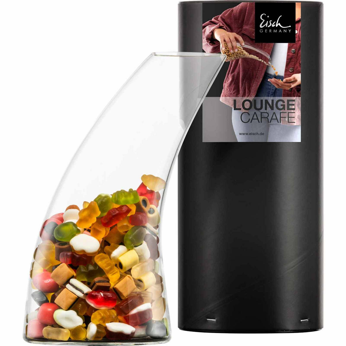 NUSSSPENDER Trattoria transparent 19 cm - Transparent, Glas (0.65L) - Eisch