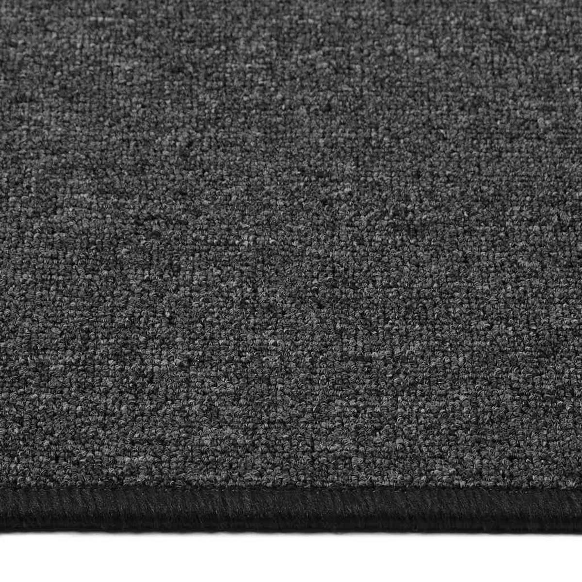 TEPPICHLÄUFER Anthrazit 50/100 Cm - Anthrazit, Kunststoff (100/50cm) - vidaXL