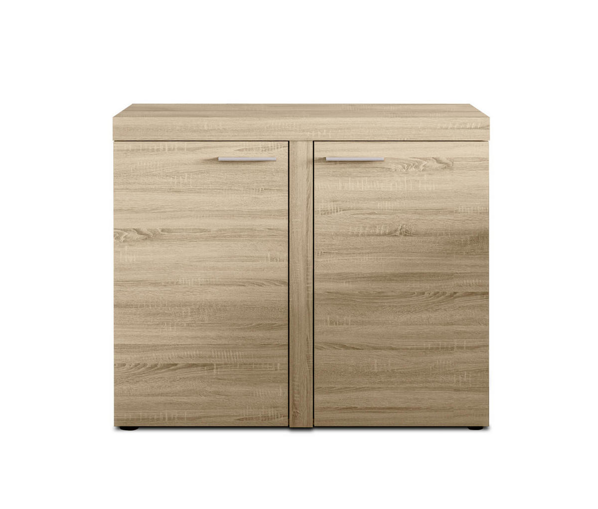 SIDEBOARD Spacoro 2D Sonoma 97,2/82/40,3 cm – Schmale Kommode Eleganz für Ihr Zuhause - Sonoma Eiche, Holzwerkstoff/Kunststoff (97/82/40cm) - AX Living