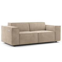 2-SITZER SOFA - Beige, Textil (189/70/96cm) - home24