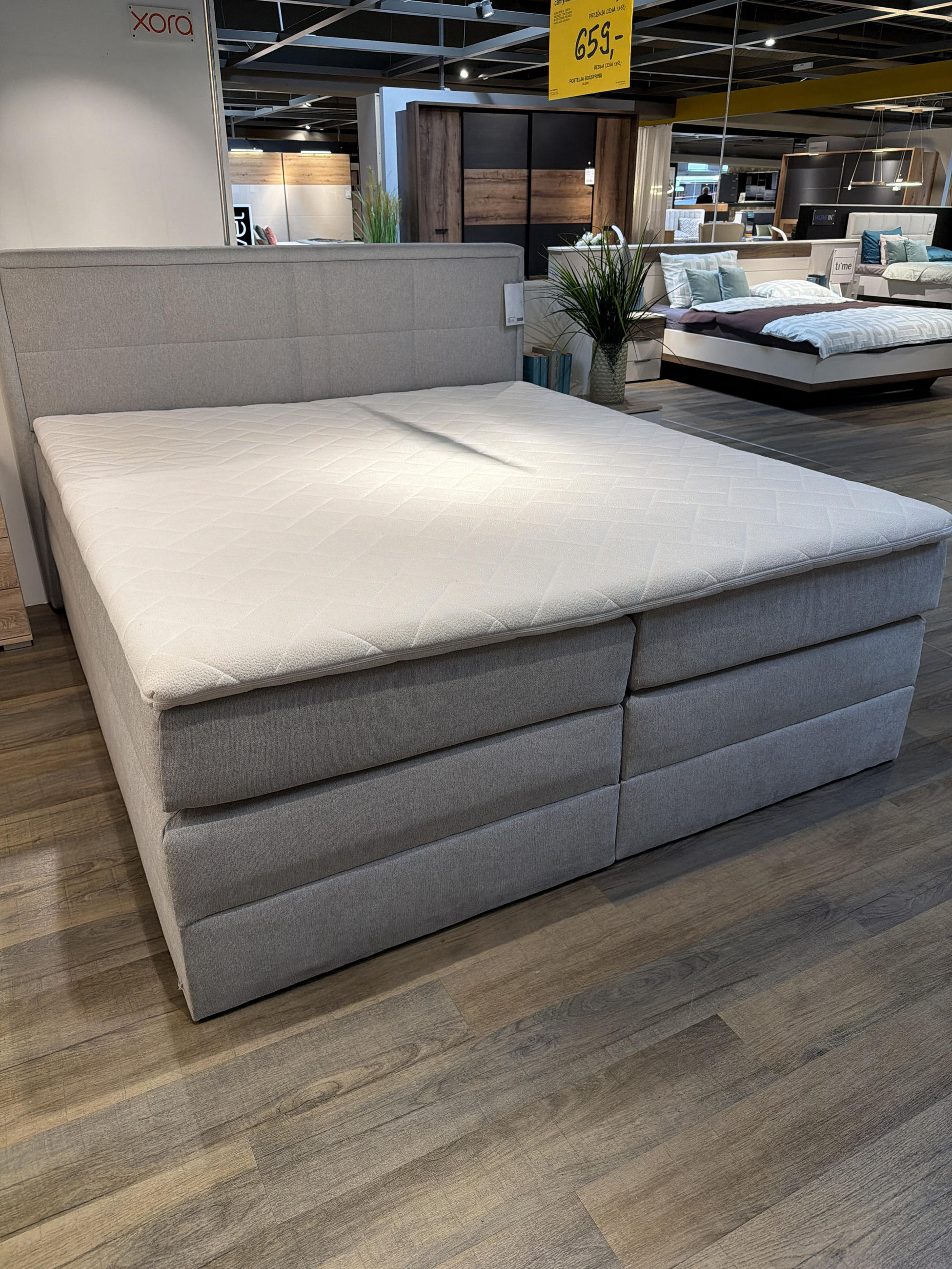 Postelja boxspring Orlando - Carryhome