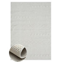 OUTDOORTEPPICH Tony Creme,Ecru,Weiß 140/200 cm - Creme, Textil (140/200cm) - My-Rug