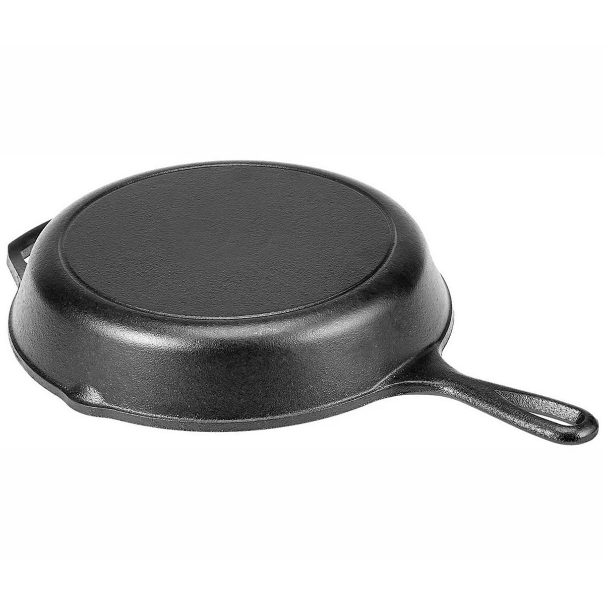 PFANNE Schwarz 40/26/5 cm KS7738 - Schwarz, Metall (26cm) - Krisberg 