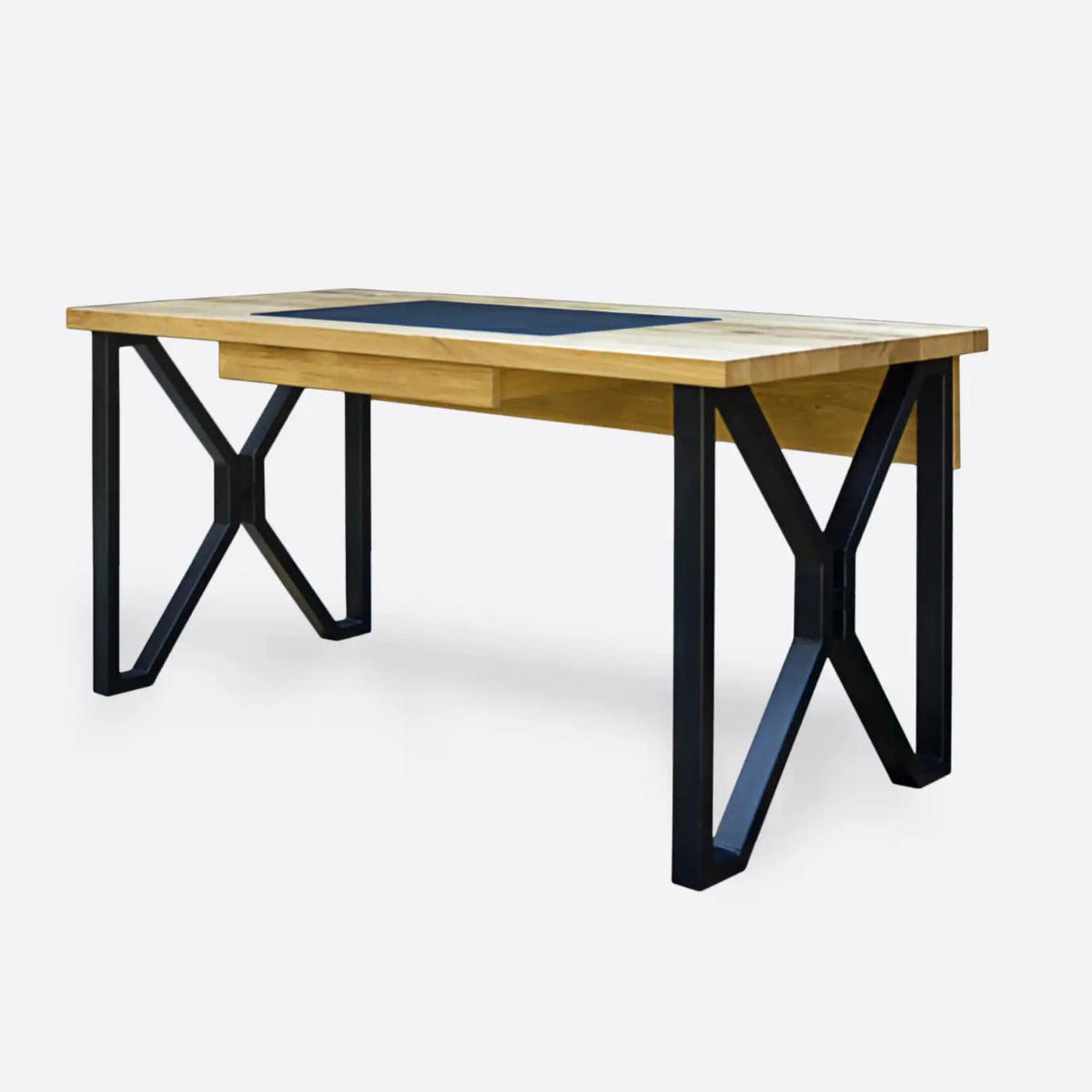 SCHREIBTISCH mit Schubladen zum Büro GORAN I - Eichefarben, Holz (70/150/75cm) - Rawood Furniture