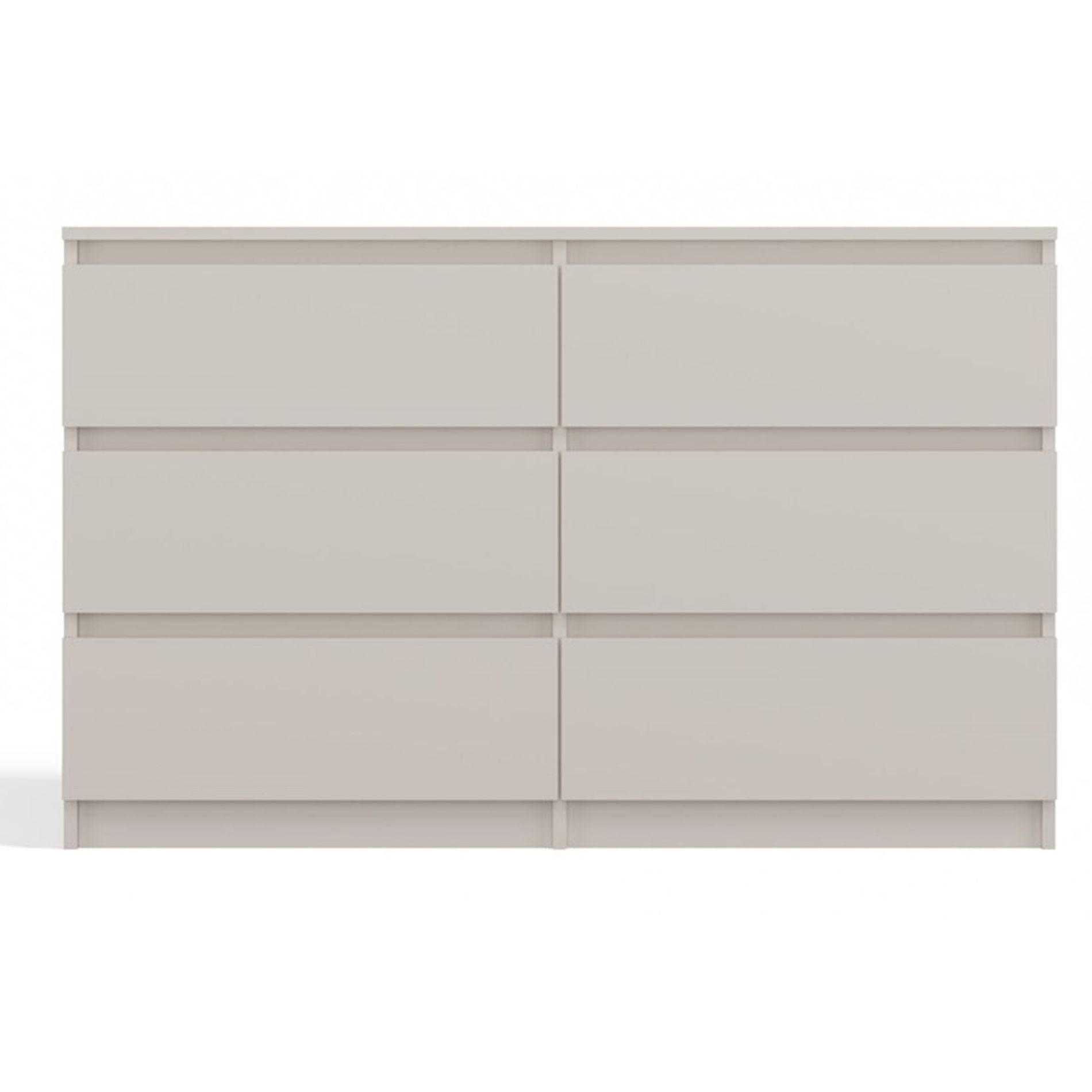 KOMMODE Malwa greige, 75 x 120 x 30 cm - Kaschmir, Holzwerkstoff (120/75/30cm) - Selsey