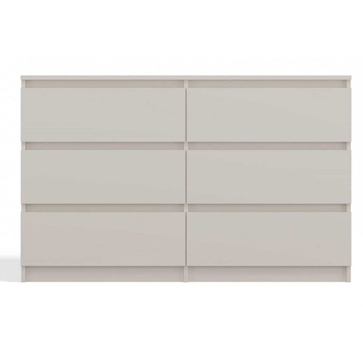 KOMMODE Malwa greige, 75 x 120 x 30 cm - Kaschmir, Holzwerkstoff (120/75/30cm) - Selsey
