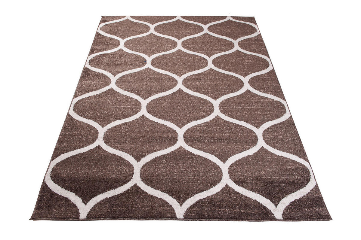 TEPPICH SARI Braun 190/270 cm - Braun, Textil (190/270cm) - Tapiso