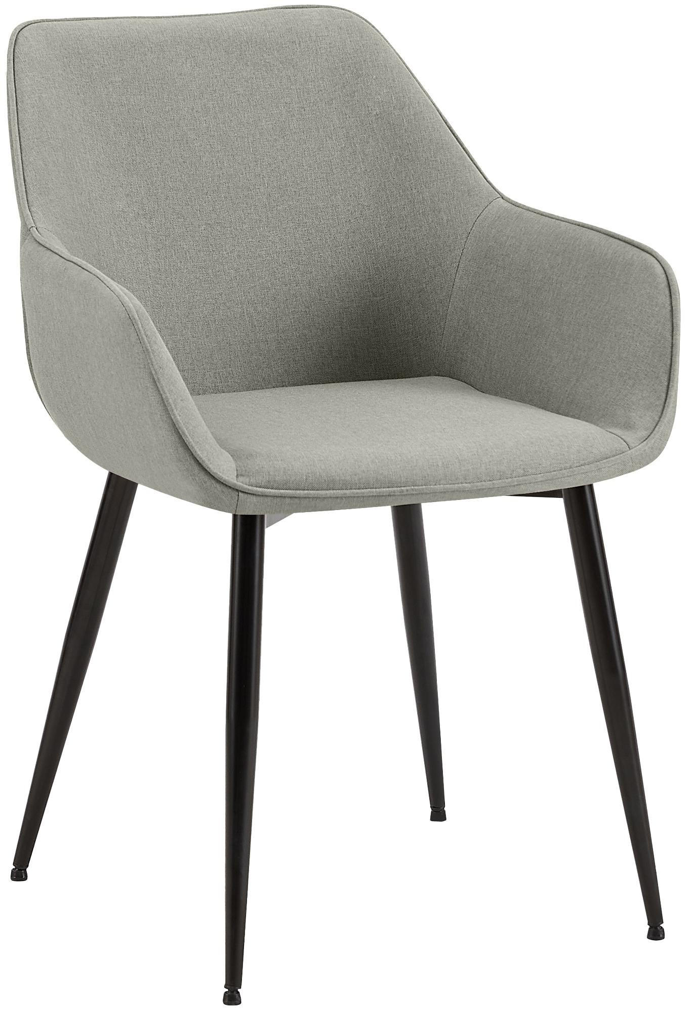 furnicato Esszimmerstuhl Hellgrau 52x82x63 cm