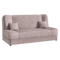 SCHLAFSOFA Jonas Premium - Hellrosa, Holz/Textil (195/86/87cm) - MIRJAN24