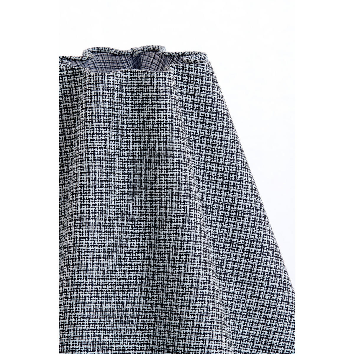 LAMPENSCHIRM Bezaha Schwarz 40/15/36 cm - Schwarz, Textil (40/15/36cm) - Light & Living