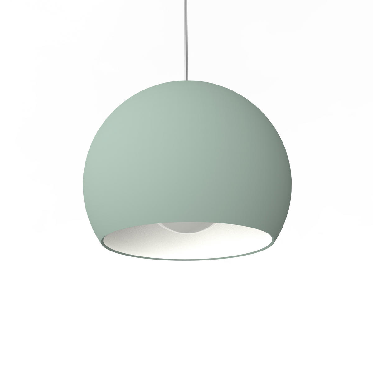 HÄNGELEUCHTE - Grün, Metall (25/25/20cm) - Lumicom