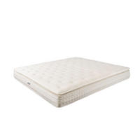 HYBRIDMATRATZE aus Naturlatex mit Minifedern und 7-Zonen-Taschenfedern 160/200/34 cm - Weiß, Textil (160/200cm) - ANGEL CERDA