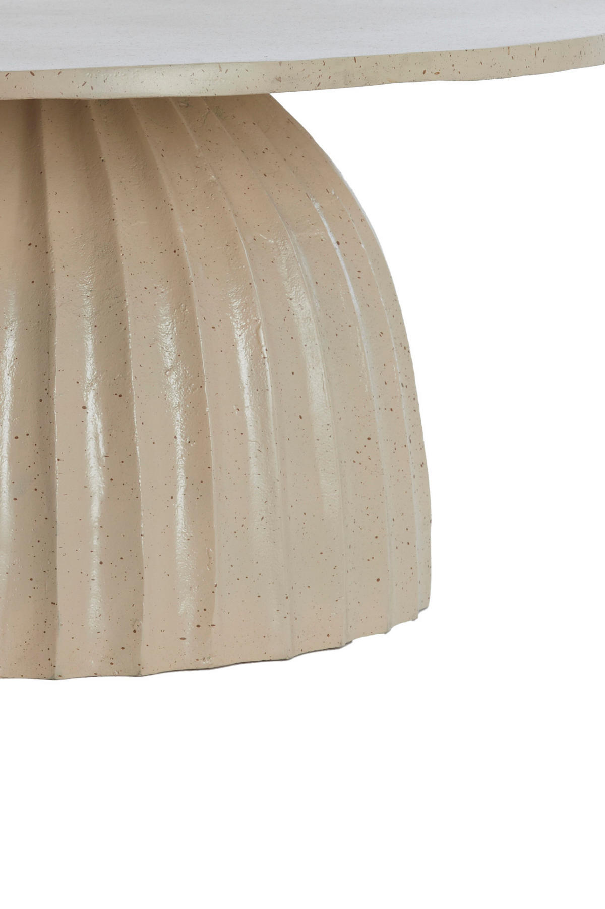 BEISTELLTISCH Veglia Braun Ø70/33,5 cm - Braun, Metall (70/70/33.5cm) - Light & Living