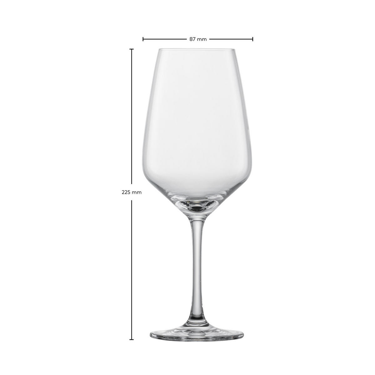 ROTWEINGLÄSER Tulip transparent 497 ml 4er Set - Transparent, Glas (0.497L) - Schott Zwiesel
