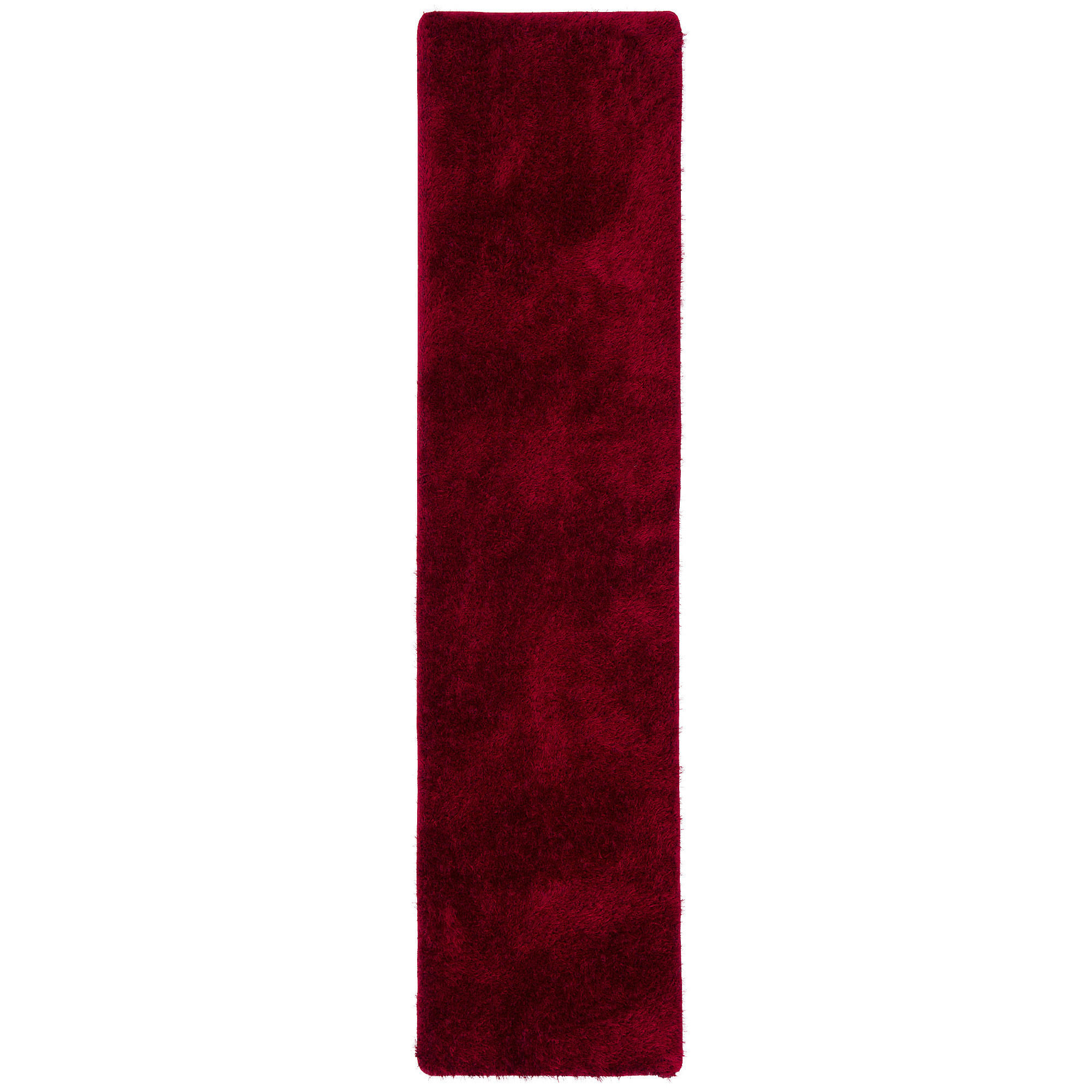Snapstyle Hochflor Rot 100x400 cm