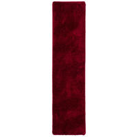 HOCHFLOR SHAGGY TEPPICH FEELING MIX LÄUFER - Rot, Textil (80/200cm) - Snapstyle