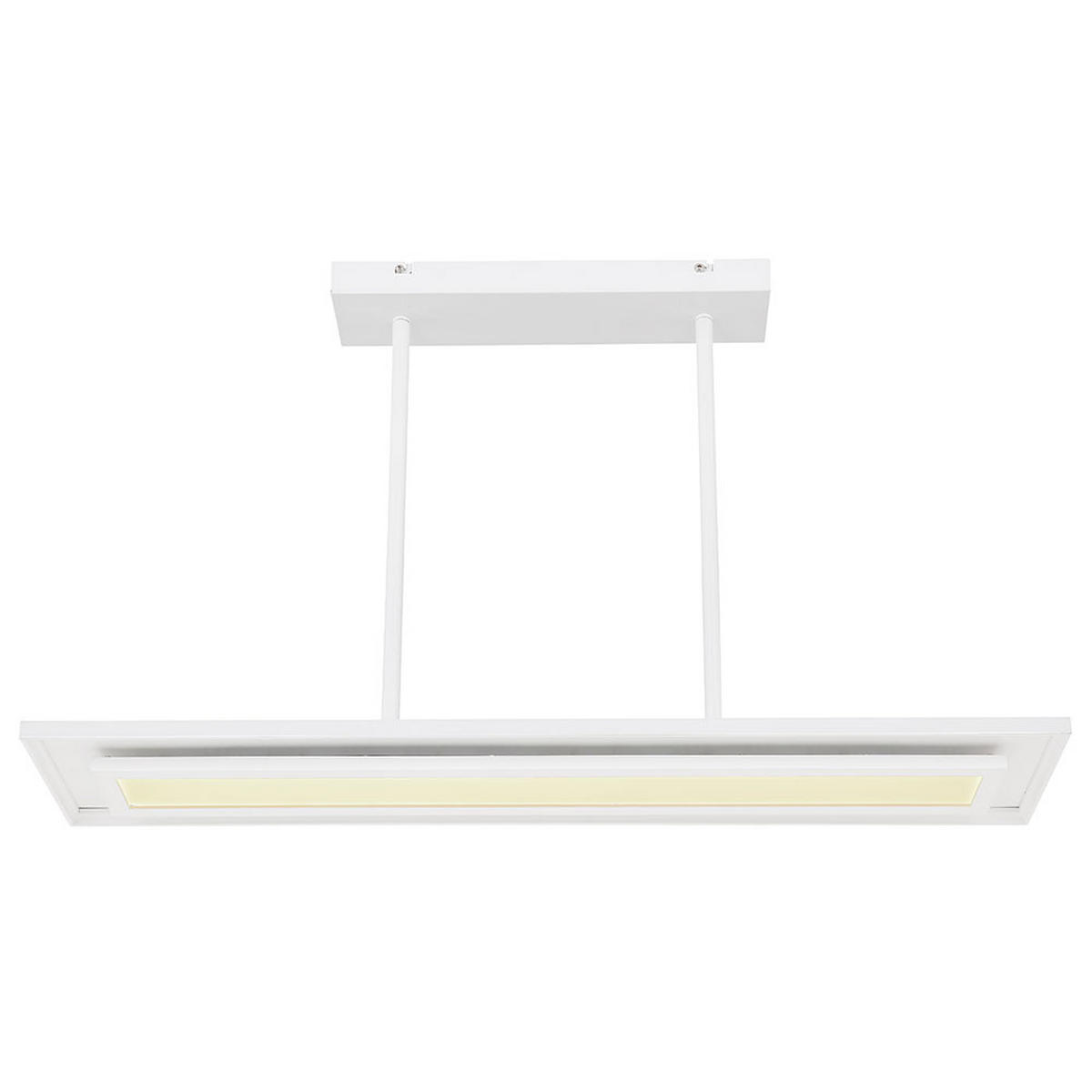 LED HÄNGELEUCHTE Murphy Weiß - Weiß, Metall (85/19/52cm) - Globo Lighting