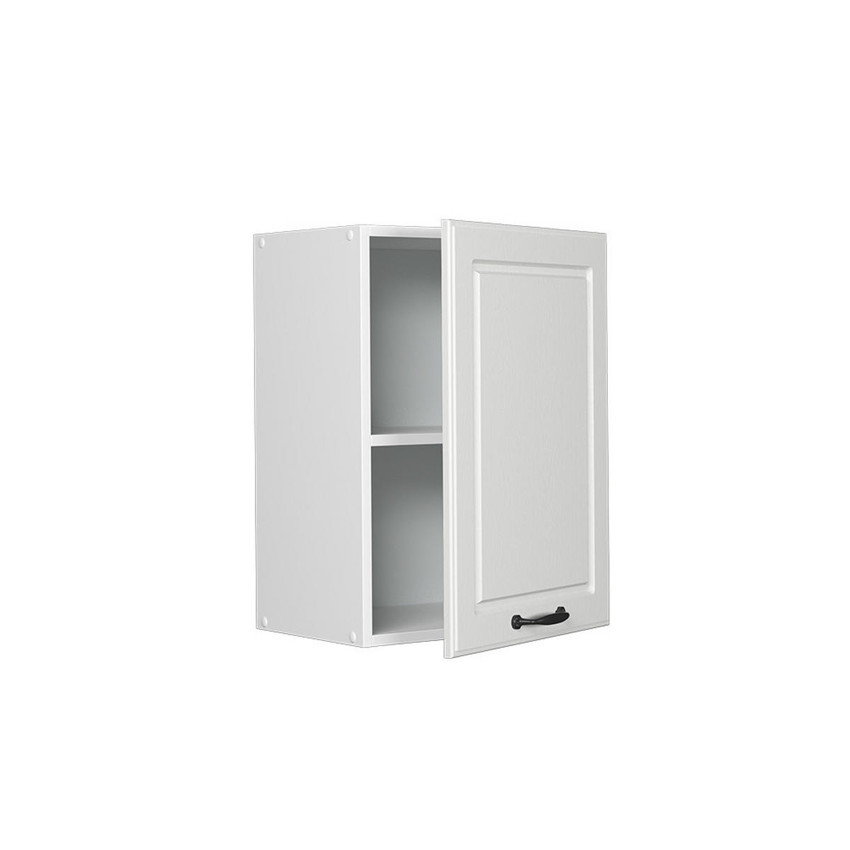 HÄNGESCHRANK R-Line Weiß Landhaus 45 cm - Creme/Weiß, Holzwerkstoff (45/60/31cm) - Vicco