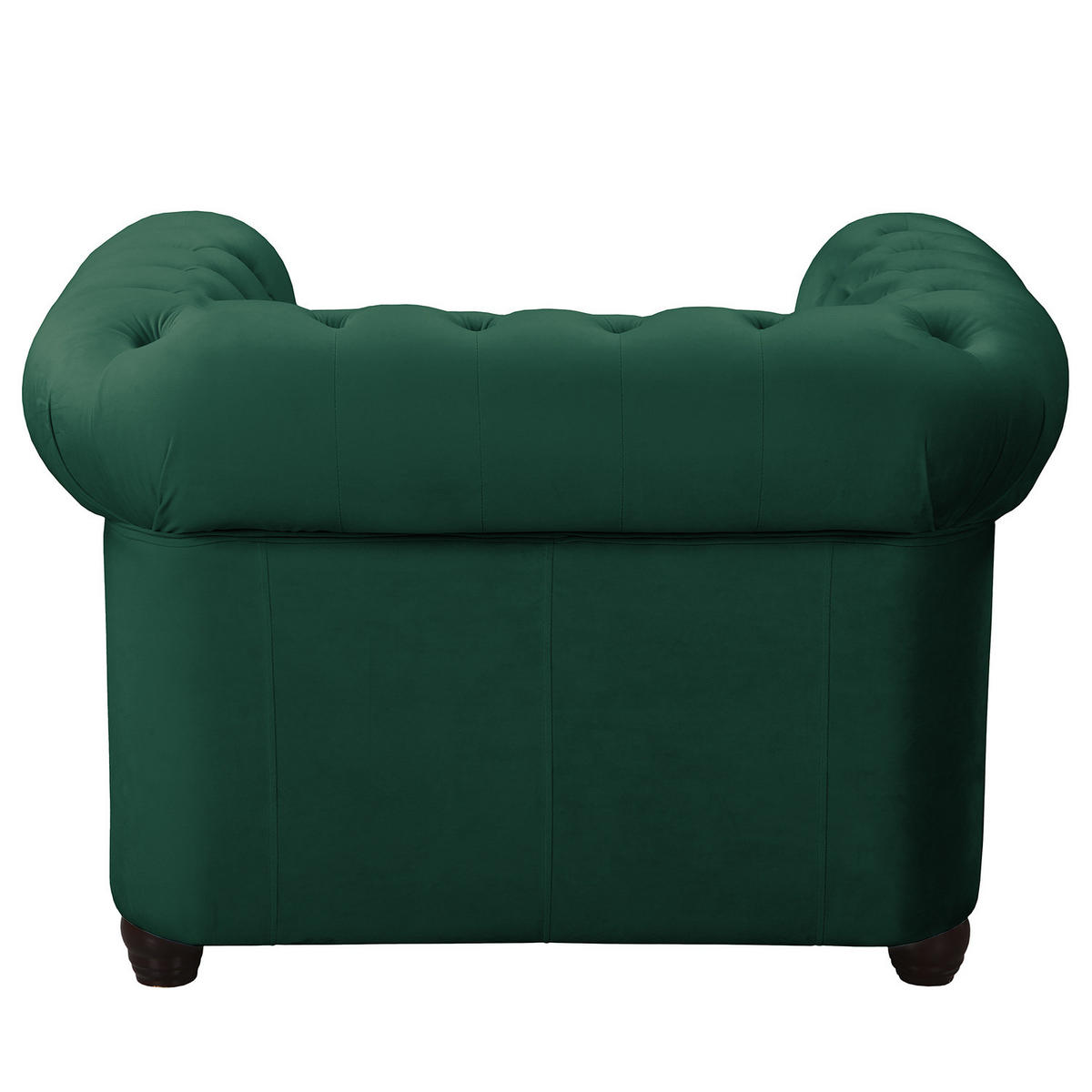 SESSEL - Buchefarben/Grün, Buchenholz/Textil (104/72/86cm) - home24