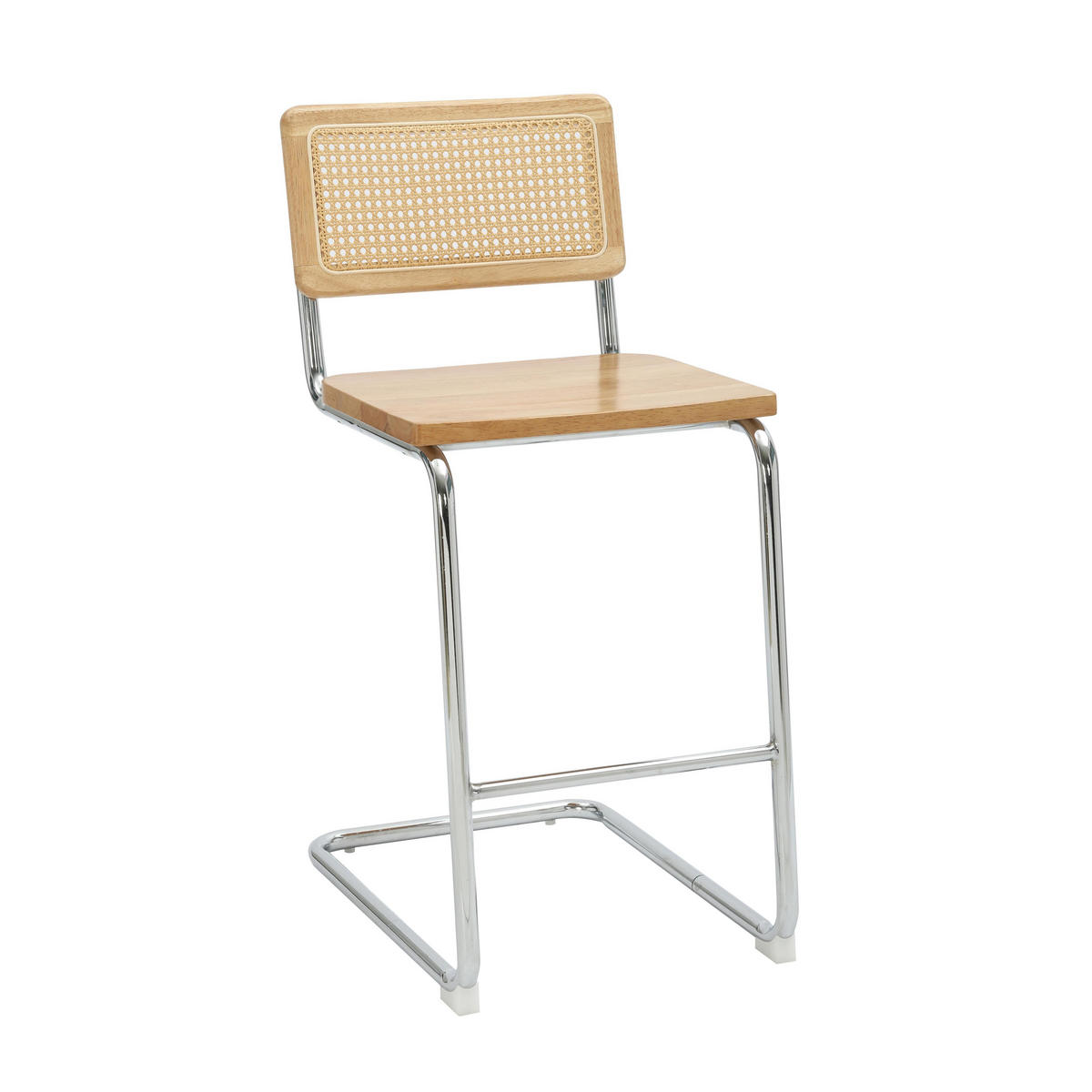 STUHL 2-tlg., Beige - Beige, Holz (45/96/55cm) - Oviala