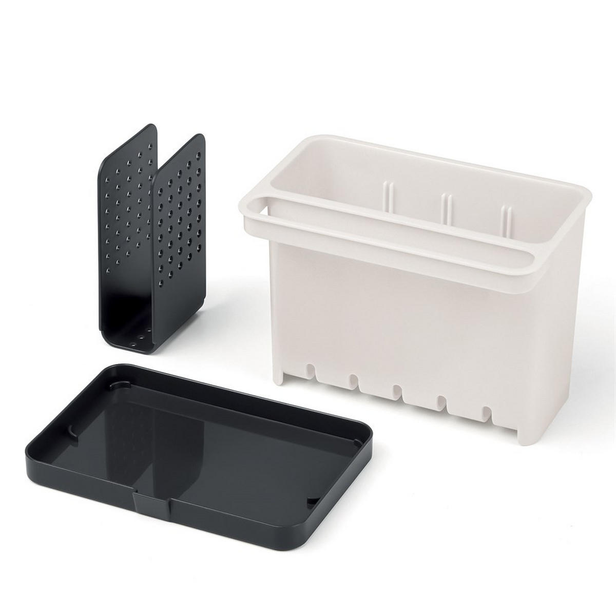 SPÜLENORGANIZER Weiß 16/11/16 cm RA2117 - Weiß, Kunststoff (11/16/16cm) - Rayen 