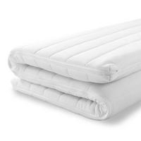 MATRATZENTOPPER 100x200 - 5 cm - punktelastisch - Weiß, Textil (100/200cm) - Mister Sandman