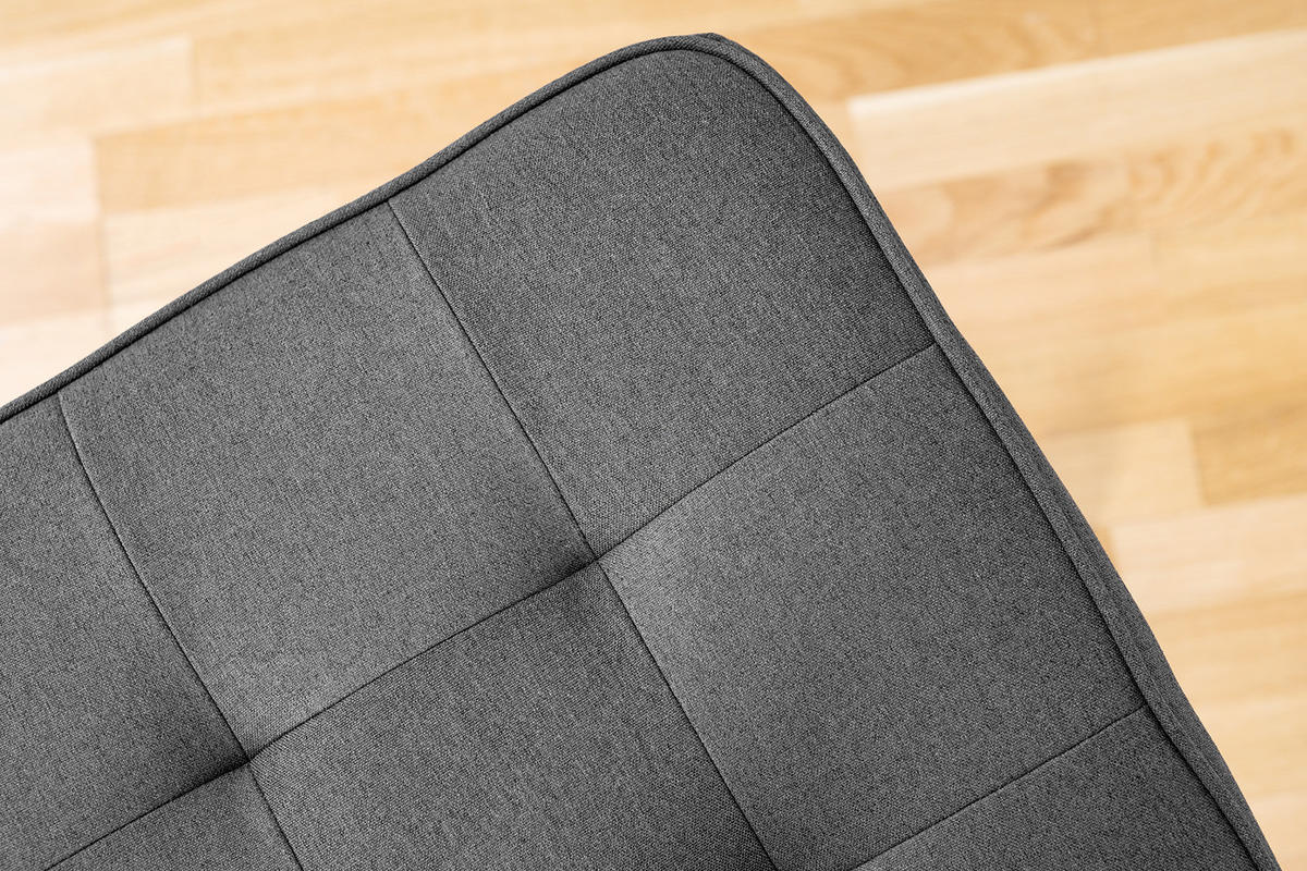 BÜROSTUHL - Metall / Textil - Grau, Textil/Metall (46/91/62cm) - home24