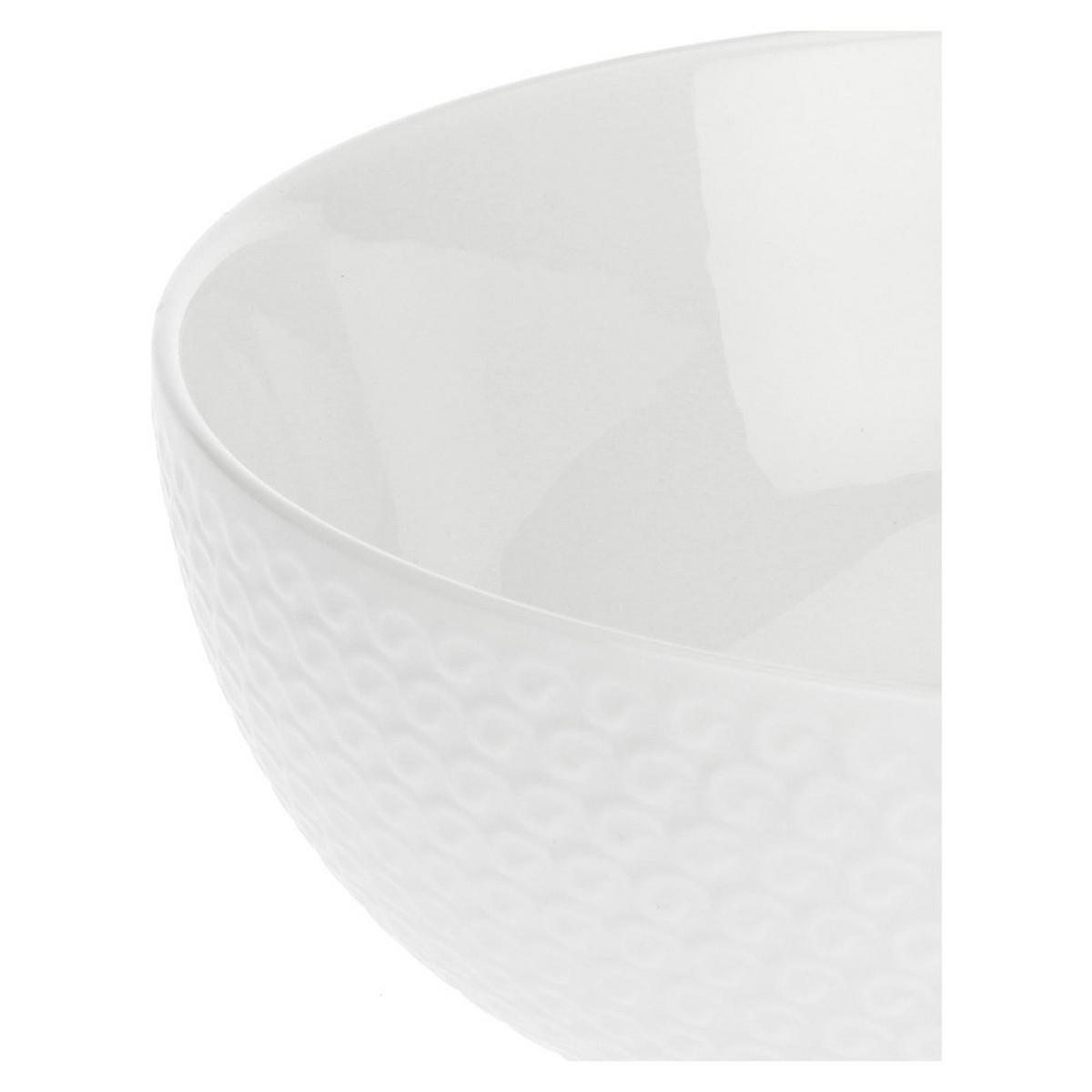 SCHÜSSEL Weiß 22/22/15 cm P002800922Z - Weiß, Keramik (22cm) - La Porcellana Bianca 