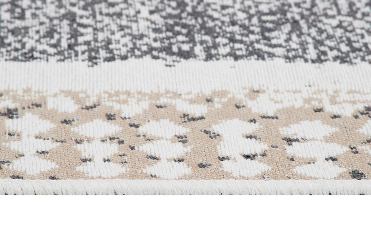 TEPPICH AZTECA Grau 120/170 cm - Grau, Naturmaterialien (120/170cm) - Tapiso