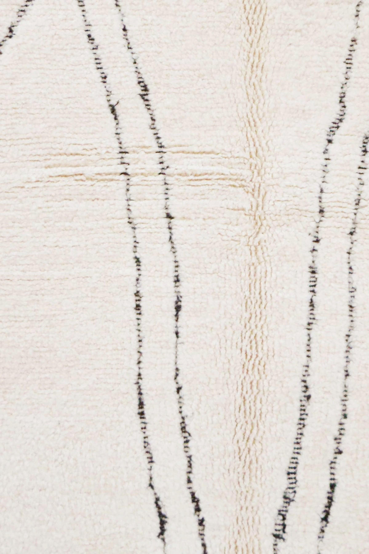 BERBERTEPPICH aus reiner Wolle 157x 243 cm - Beige, Naturmaterialien (157/243cm) - AFK Living