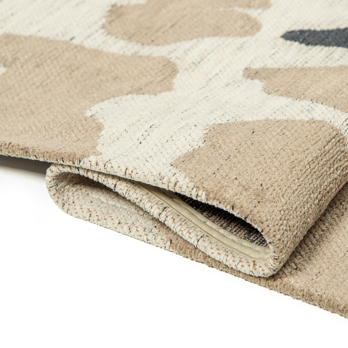 TEPPICH Lou Men In Black 170/240 cm - Schwarz, Textil (170/240cm) - Lola&Moi