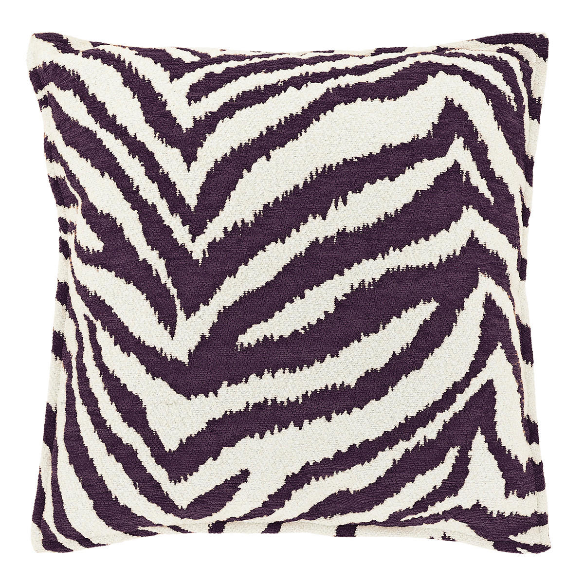 DEKOKISSEN Rowan Violett 45/45/8 cm - Lila, Textil (45/45cm) - Unique Living