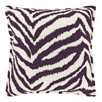 DEKOKISSEN Rowan Violett 45/45/8 cm - Lila, Textil (45/45cm) - Unique Living