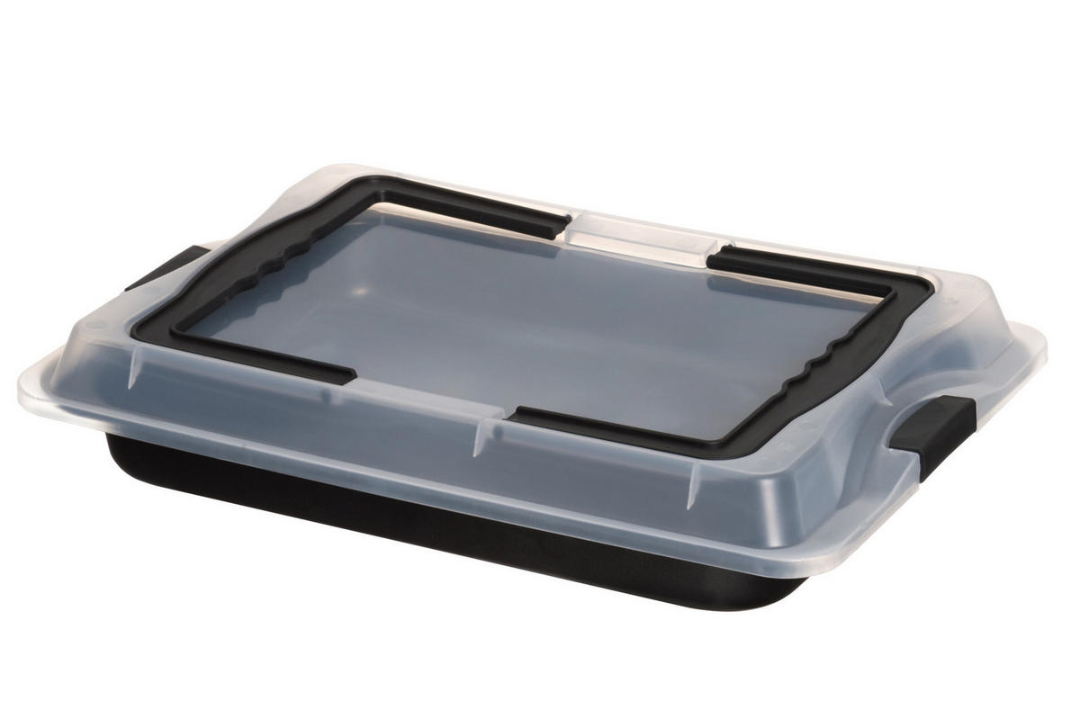 KUCHENFORM zum Tragen - Schwarz, Metall (42/4.5/30cm)