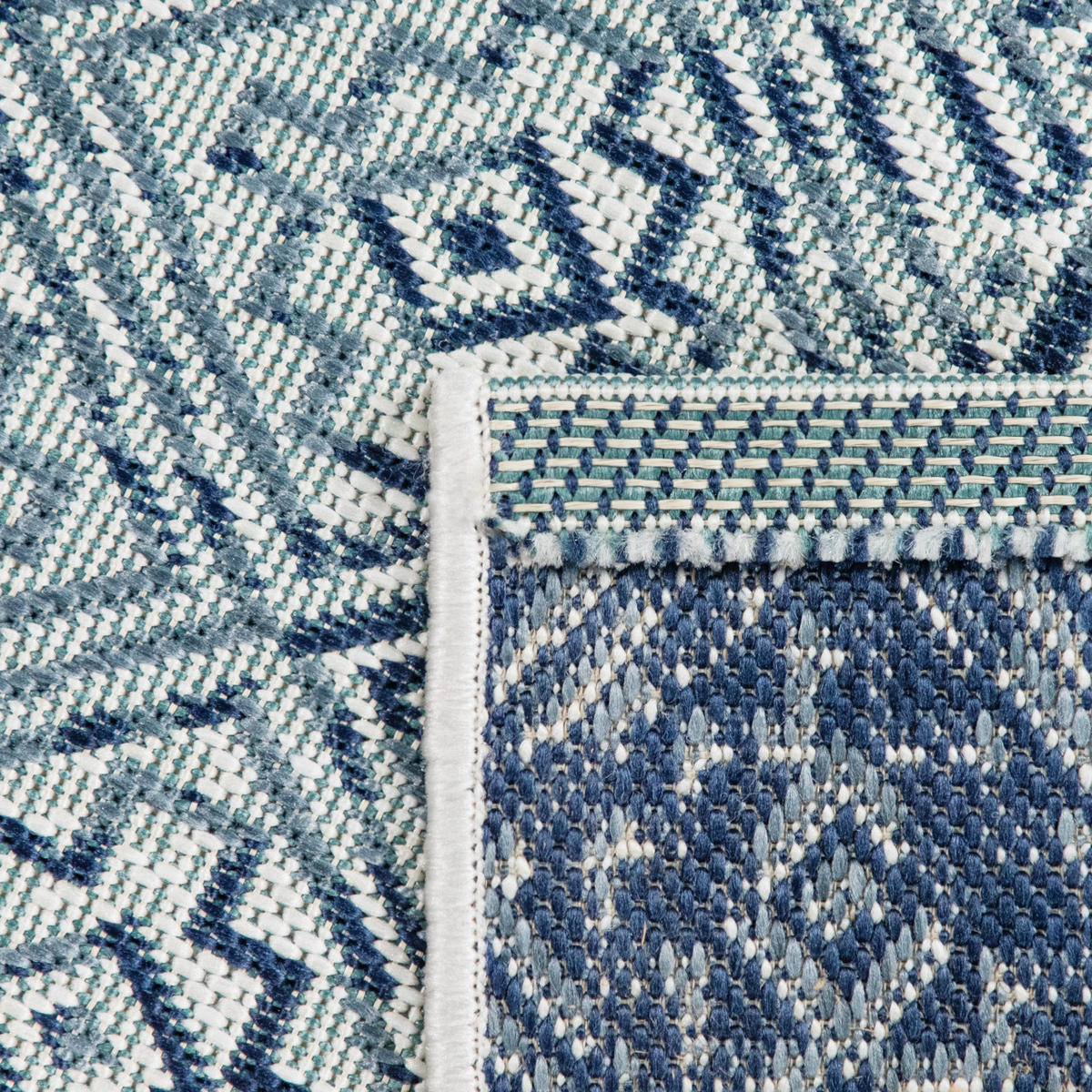 OUTDOORTEPPICH 160/230 cm Ostende 549 - Blau, Textil (160/230cm) - Paco Home