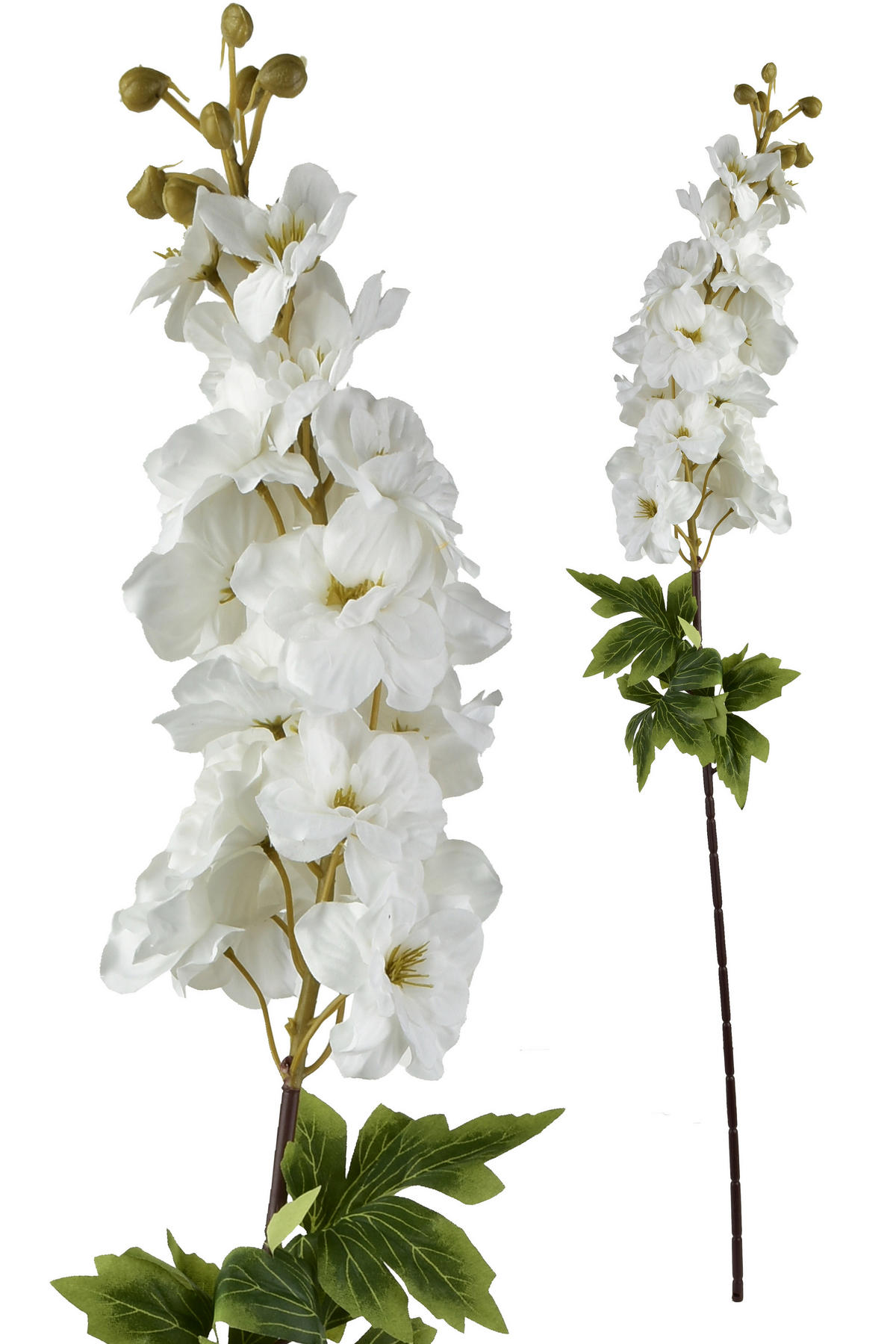 UMĚLÁ KVĚTINA Viridis, bílá - bílá, plast (85cm) - Mondex